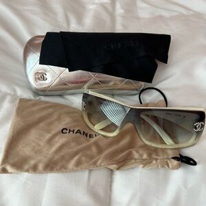 Chanel 5088-B Sunglasses – Ivory/Cream Frame